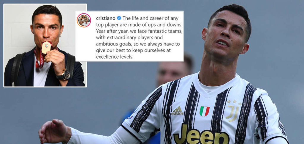 Ronaldo viết tâm thư, báo hiệu ngày rời Juventus
