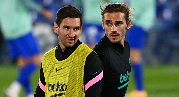 Tương lai của Griezmann ở Barca được quyết định bởi Messi