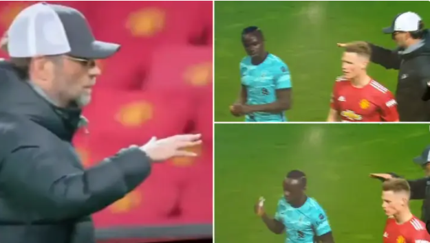 VIDEO: Mane hỗn xược với Klopp sau trận thắng MU