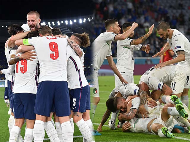 Giá trị đội hình vòng bán kết EURO 2020: Kinh hoàng tuyển Anh, Đan Mạch lép vế