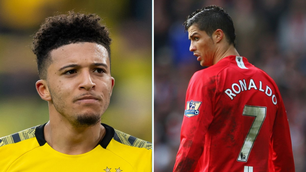 Jadon Sancho sẽ tiếp bước Cristiano Ronaldo ở MU