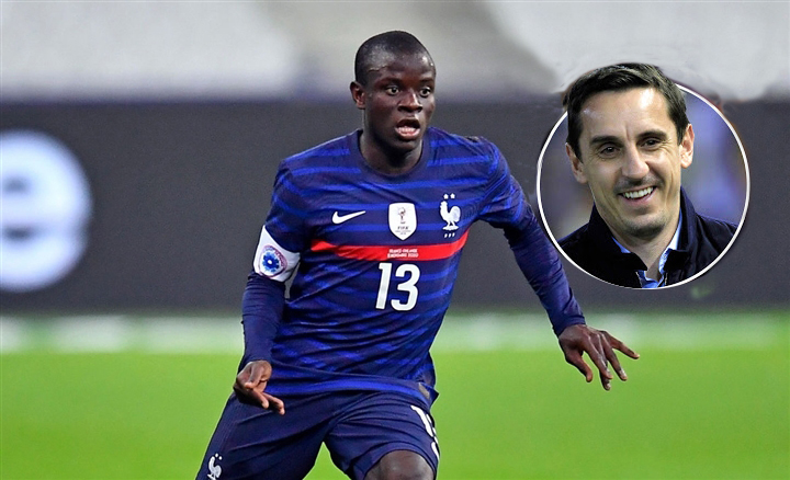 Gary Neville khiến fan Chelsea sôi máu vì nhận xét quá đà về Kante