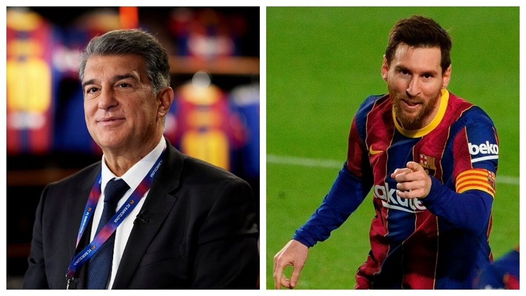 Laporta tiết lộ nhân vật quan trọng, giúp Barca giữ chân Messi 