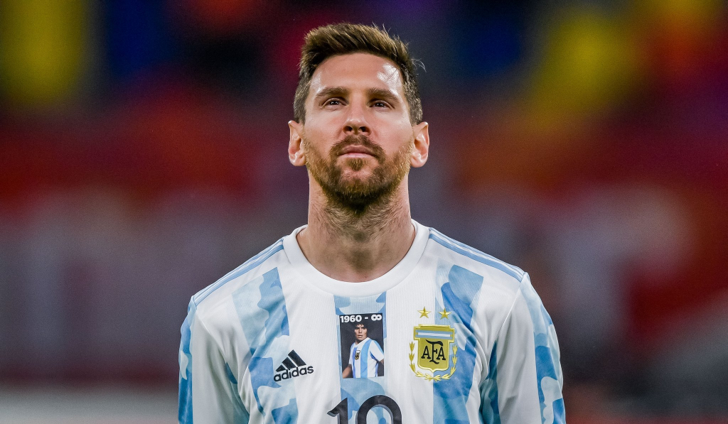 Hình ảnh xúc động của Messi và tuyển Argentina ở trận gặp Chile
