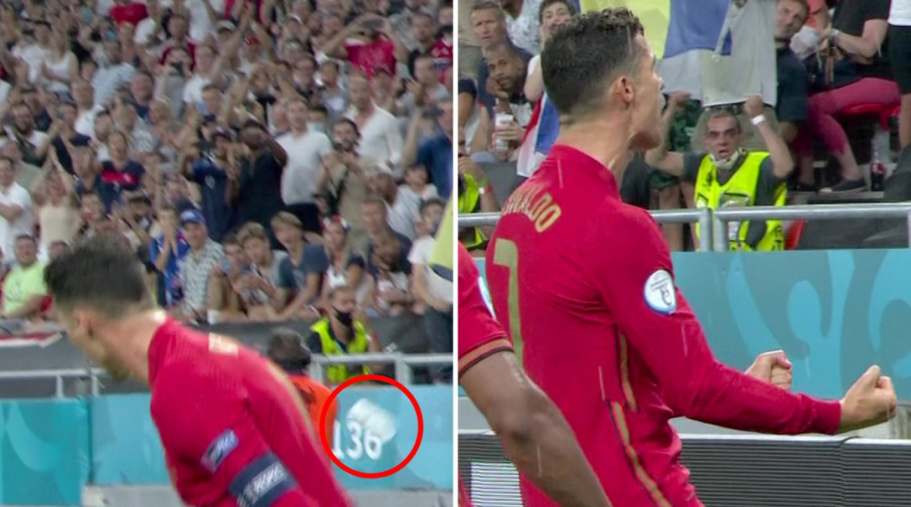 Ronaldo gặp sự cố với fan quá khích ở trận đấu với ĐT Pháp