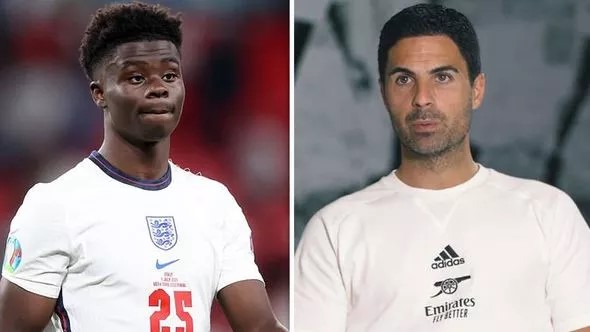 Mikel Arteta đặt ra thử thách mới cho Bukayo Saka sau nỗi buồn ở Euro 2020