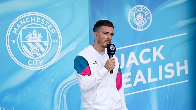 Jack Grealish khẳng định quyết tâm cùng Man City chinh phục trời Âu 