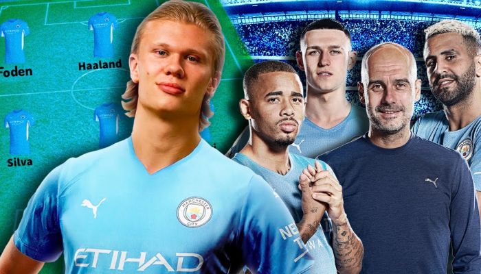 Thêm Haaland, đội hình Man City khủng khiếp cỡ nào?