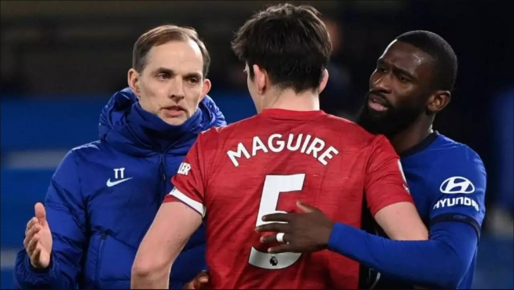 Điên rồ: Chelsea hỏi mua Harry Maguire của MU thay Rudiger?