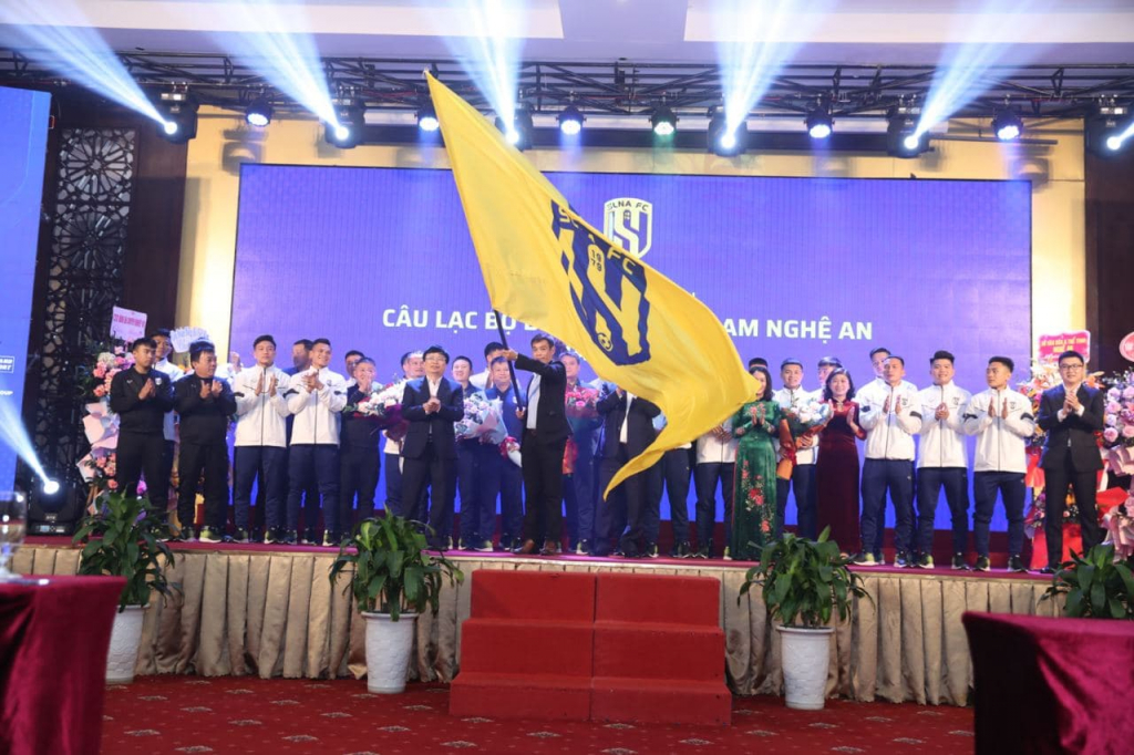 SLNA xuất quân, đặt mục tiêu quan trọng tại V.League 2022