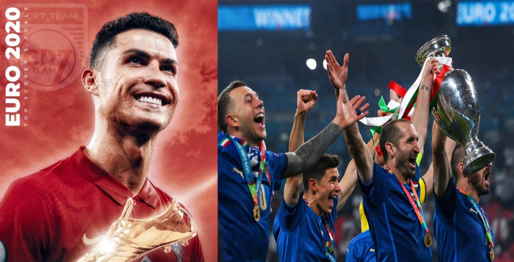 Ronaldo, ĐT Ý và 5 cái nhất sau vòng chung kết Euro 2020