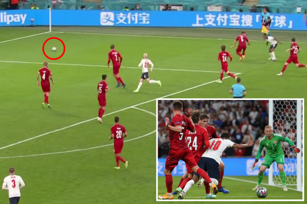 Sterling có thực sự ngã vờ, kiếm penalty giúp Anh đánh bại Đan Mạch?