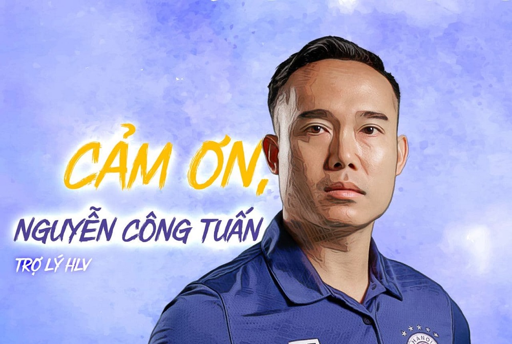 Trợ lý cùng Hà Nội FC giành 11 danh hiệu chia sẻ trong ngày chia tay