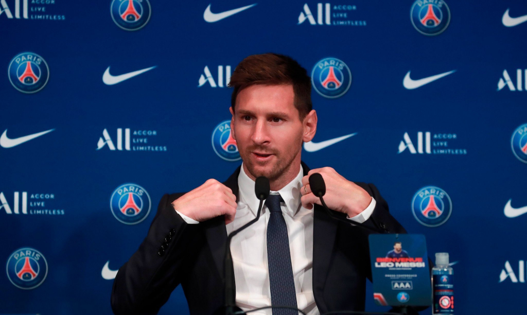 Thông điệp tham vọng của Messi ở buổi họp báo ra mắt PSG
