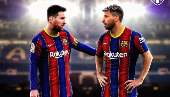 SỐC: Aguero có thể chia tay Barca cùng Messi