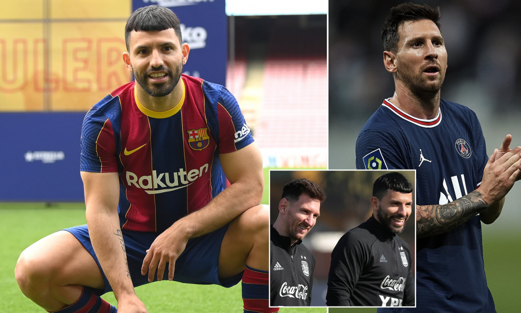 Aguero xác thực điều khoản có thể rời Barcelona vì Messi
