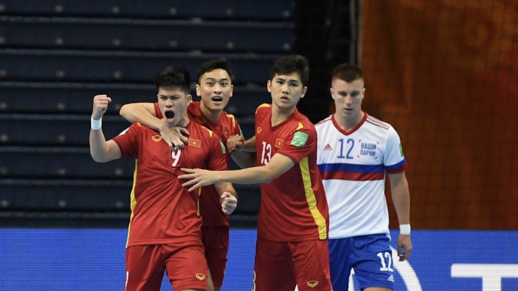 Cầu thủ futsal Việt Nam ghi bàn thắng lịch sử vào lưới Nga: “Có chết em cũng phải đá”