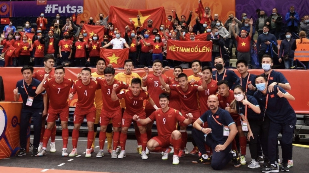 ĐT futsal Việt Nam được thưởng nửa tỷ đồng sau trận đấu ấn tượng trước Nga