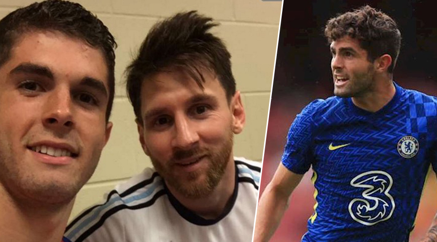 Pulisic công khai “tỏ tình” với Messi