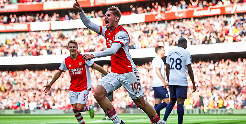 Dùng 5 từ, Smith Rowe nói lên xúc cảm sau khi giúp Arsenal hạ Tottenham