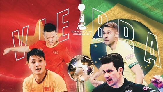 FIFA liên tục đổi giờ thi đấu trận ĐT futsal Việt Nam - Brazil
