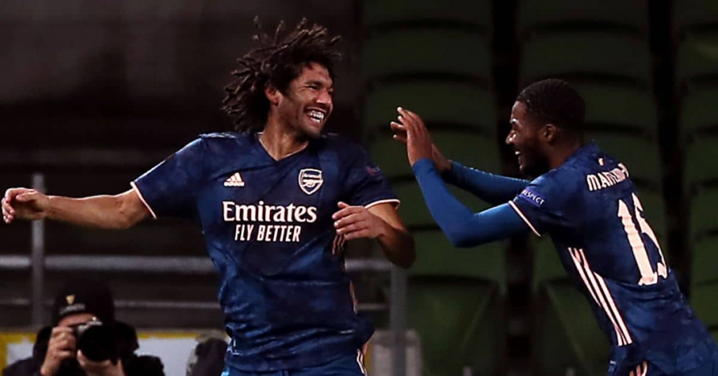 Arsenal rơi vào thế tiến thoái lưỡng nan với Maitland-Niles và Elneny