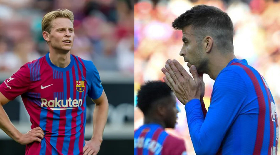 Cực chẳng đã, De Jong – Pique phải nén đau thi đấu ở trận El Clasico