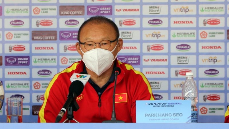 HLV Park Hang Seo gặp khó khăn trong thăm dò U23 Đài Bắc Trung Hoa