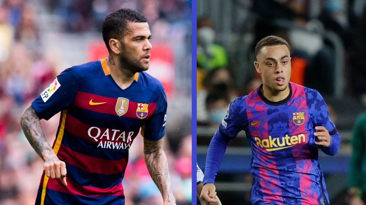 Dani Alves nói gì về truyền nhân Sergino Dest tại Barca?