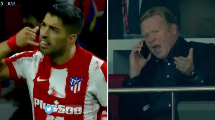 Ghi bàn vào lưới Barca, Suarez ăn mừng như vả thẳng mặt Koeman