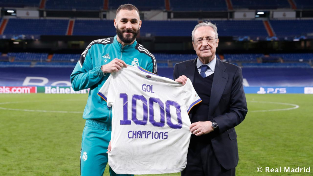 Benzema giúp Real Madrid cán cột mốc khủng