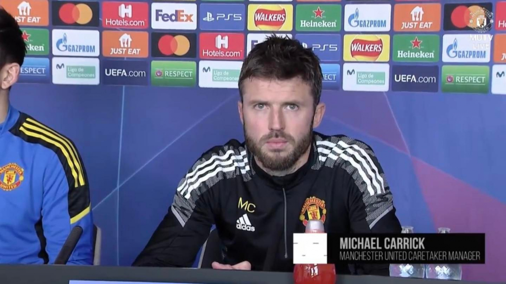 Carrick nói gì khi thay Solskjaer dẫn dắt MU?