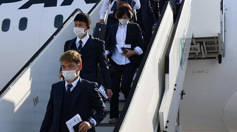 ĐT Nhật Bản gặp sự cố với chuyến bay sang Việt Nam