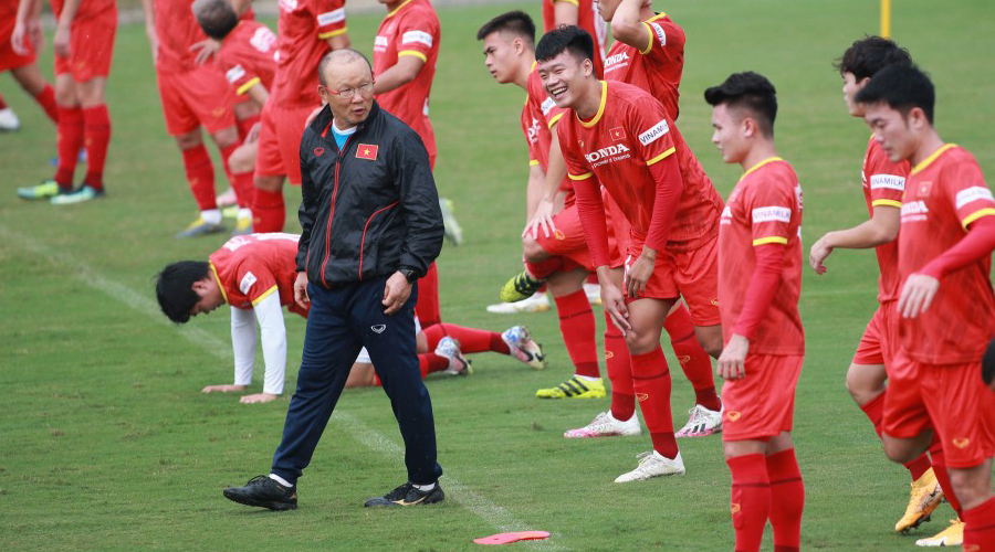 HLV Park Hang Seo công bố danh sách ĐT Việt Nam đá AFF Cup