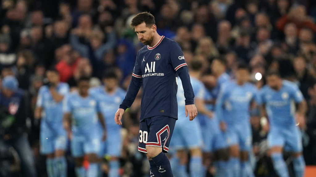 PSG thua ngược Man City, Messi bị chỉ trích thậm tệ 