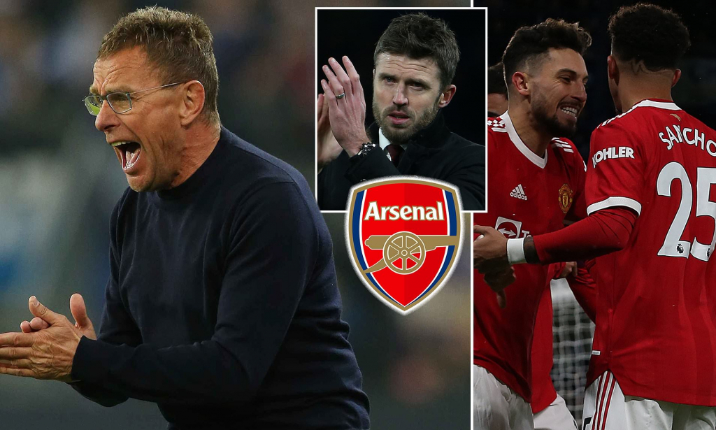 Rangnick không kịp dẫn dắt MU ở trận gặp Arsenal