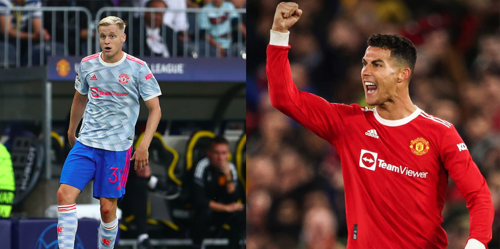 Ronaldo và Van de Beek - 2 niềm hy vọng của MU trước Villarreal