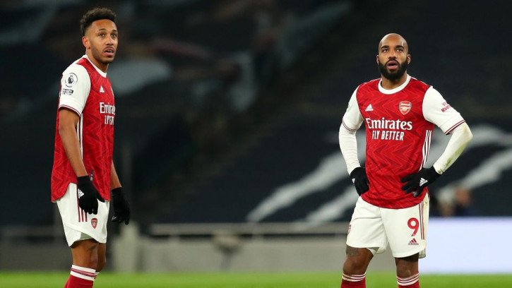 Arsenal tìm sẵn người thay thế Aubameyang và Lacazette