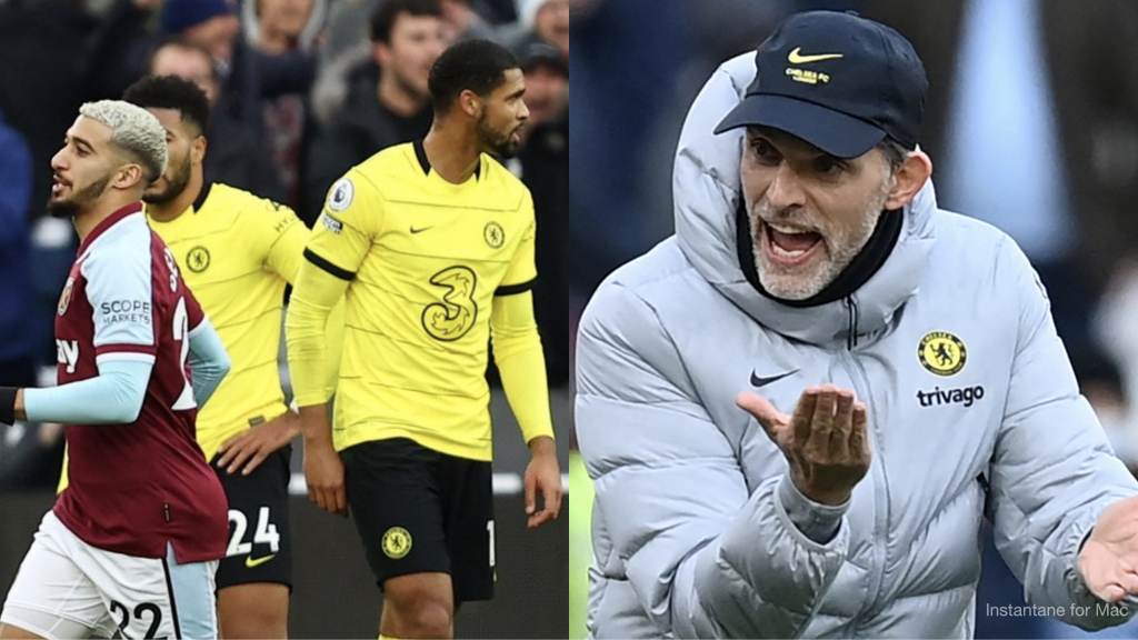 Chelsea thua ngược West Ham, Tuchel nổi giận với 2 “tội đồ”