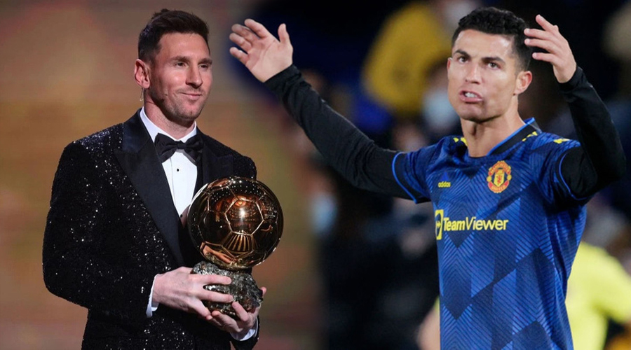 Hà cớ gì Ronaldo lại phẫn nộ khi Messi giành Quả bóng Vàng?
