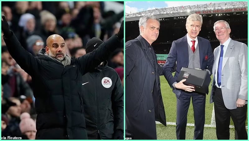 Vượt mặt Mourinho, Wenger và cả Ferguson, Guardiola là HLV vĩ đại nhất Ngoại hạng Anh?