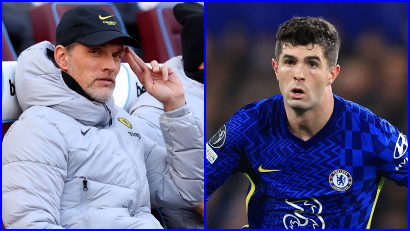 Tuchel, hãy ngừng ngay việc sử dụng Pulisic ở vị trí số 9 ảo!