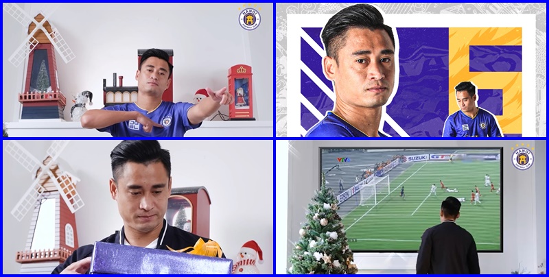 Video ra mắt tân binh Vũ Minh Tuấn đầy xúc động của Hà Nội FC