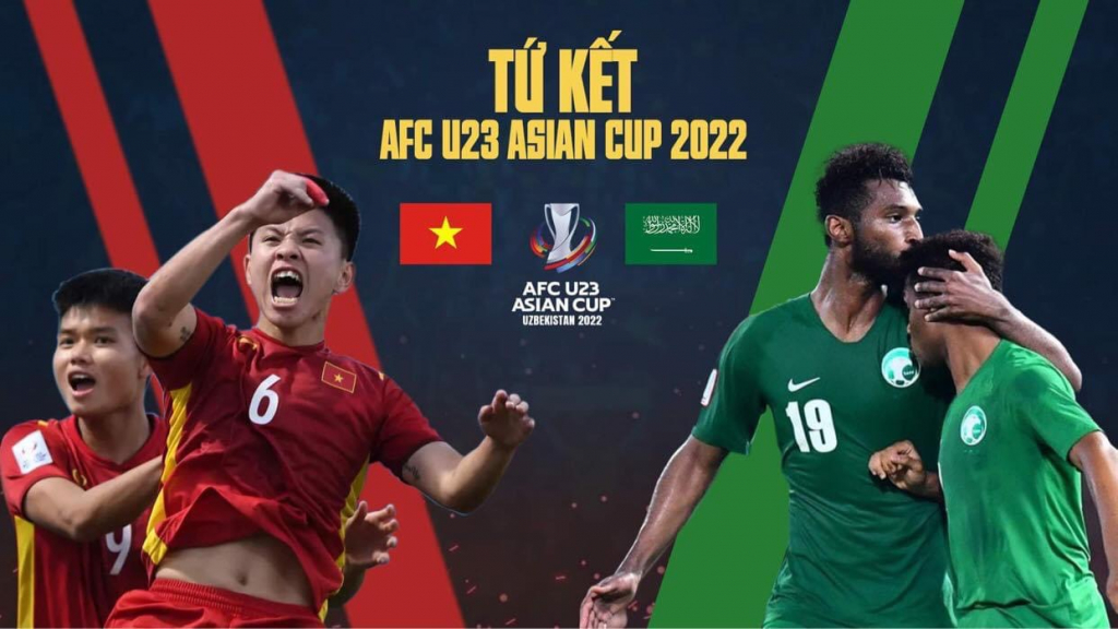 Báo Thái Lan sục sôi trận tứ kết giữa U23 Việt Nam và Saudi Arabia