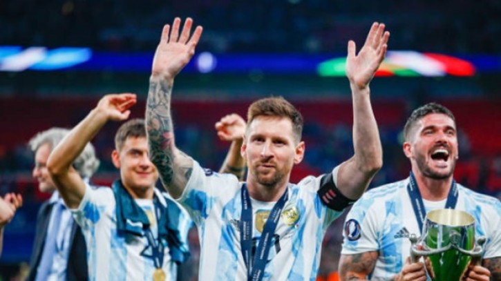 Bức ảnh chụp Messi tại Wembley gây sốt với lý do khó tin