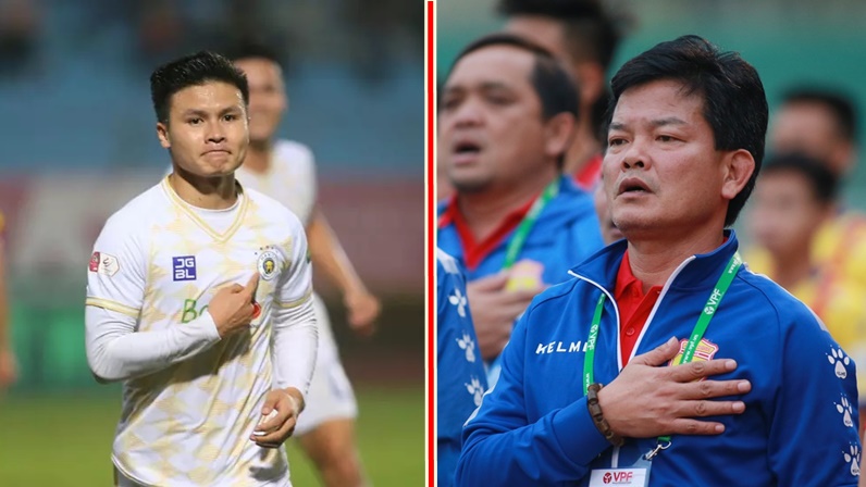 HLV Nam Định thừa nhận Hà Nội mạnh nhất V.League kể cả khi mất Quang Hải