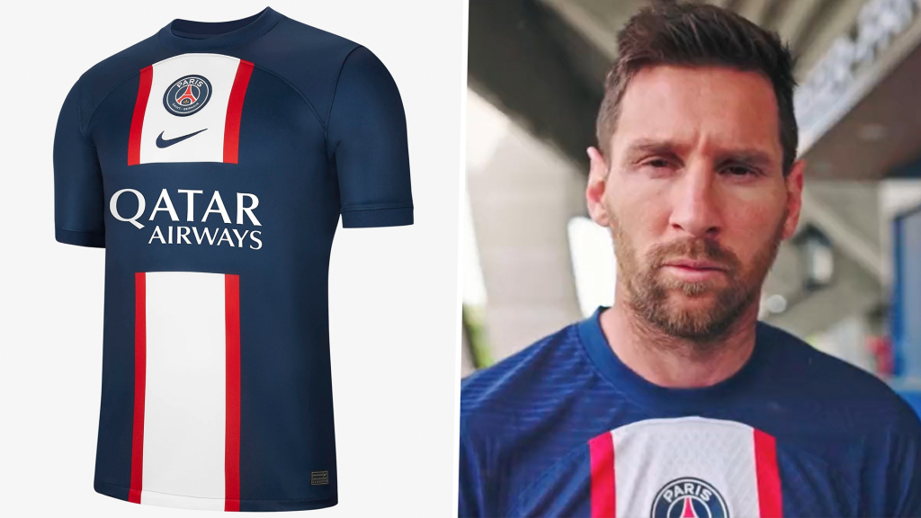 Messi cực ngầu trong áo đấu mùa giải 2022/23 của PSG