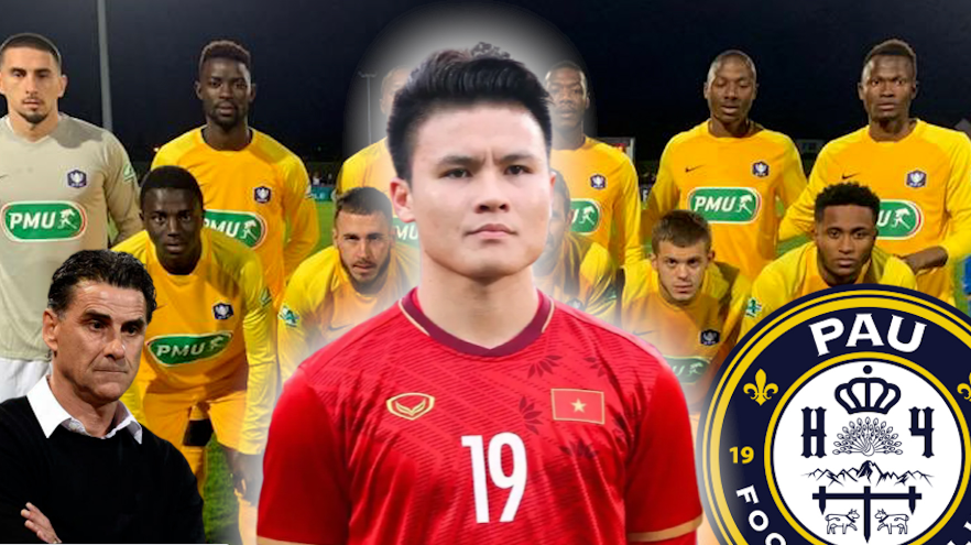 Quang Hải sáng cửa ra sân cho Pau FC tại Ligue 2