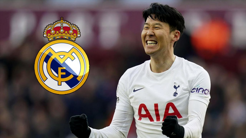 Real Madrid tính gây sốc với Son Heung Min