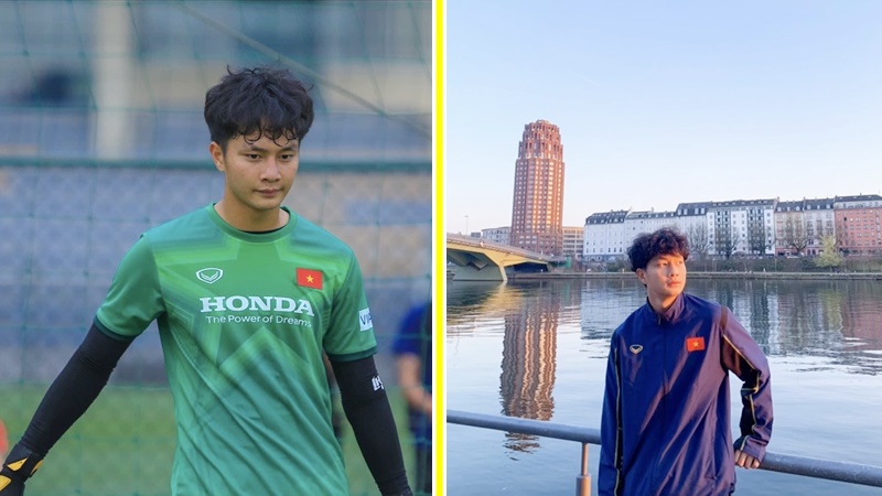 Thủ môn xứ Nghệ của U19 Việt Nam bất ngờ 'gây sốt' với vẻ ngoài điển trai